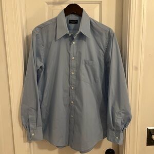 Vintage Christian Dior‎ Monsieur Light Blue Dress Shirt